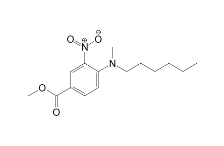 Methyl 4-[hexyl(methyl)amino]-3-nitro-benzoate