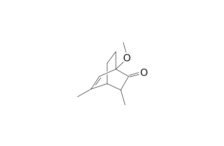 3-(endo)-5-Dimethyl-1-methoxybicyclo[2.2.2]oct-5-en-2-one