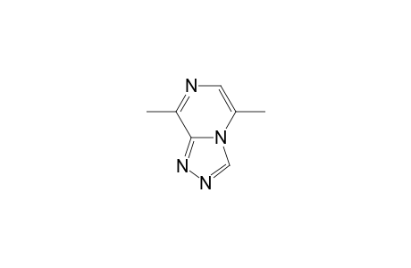 s-Triazolo[4,3-a]pyrazine, 5,8-dimethyl-
