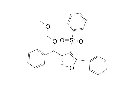 Furan, 2,3-dihydro-3-[(methoxymethoxy)phenylmethyl]-5-phenyl-4-(phenylsulfonyl)-, [S-(R*,S*)]-