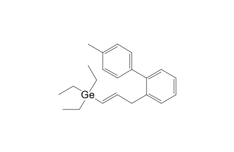 4'-Methyl-2-[(2E)-3-(triethylgermyl)prop-2-enyl]biphenyl