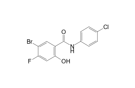 5-bromo-4'-chloro-4-fluorosalicylanilide