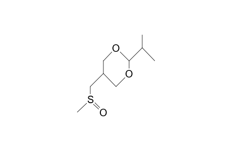 cis-2-ISOPROPYL-5-[(METHYLSULFINYL)METHYL]-m-DIOXANE