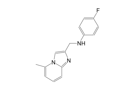 4-Fluoro-N-[(5-methylimidazo[1,2-a]pyridin-2-yl)methyl]aniline