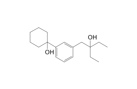 1-[3-(2-Ethyl-2-hydroxybutyl)phenyl]-1-cyclohexanol