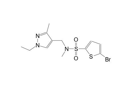2-thiophenesulfonamide, 5-bromo-N-[(1-ethyl-3-methyl-1H-pyrazol-4-yl)methyl]-N-methyl-