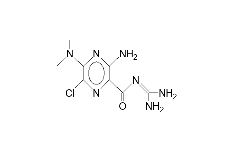3,5-Bismethylamino-N-(bisamino-methylidenyl)-6-chloro-pyrazinecarboxamide