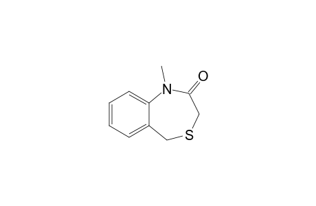 1-Methyl-3,5-dihydro-4,1-benzothiazepin-2(1H)-one