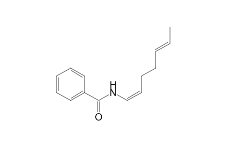 N-[(1Z,5E)-Hepta-1,5-dienyl]benzamide