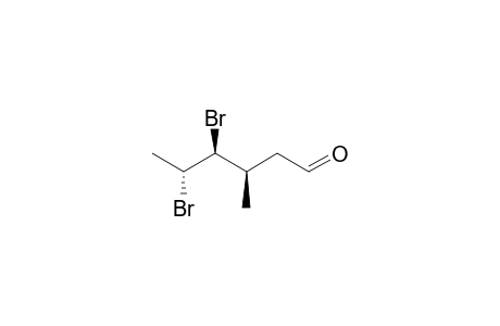 (3R,4S,5R)-4,5-Dibromo-3-methylhexanal