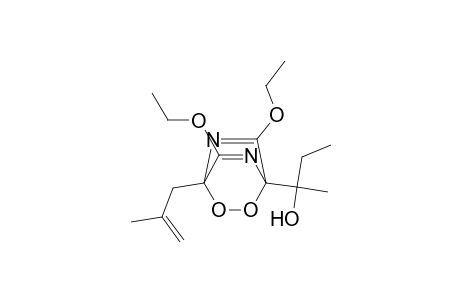 2,3-Dioxa-5,7-diazabicyclo[2.2.2]octa-5,7-diene-1-methanol, 6,8-diethoxy-.alpha.-ethyl-.alpha.-methyl-4-(2-methyl-2-propenyl)-