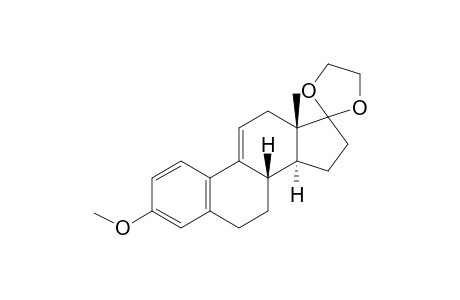 (8'S,13'S,14'S)-3'-methoxy-13'-methyl-spiro[1,3-dioxolane-2,17'-7,8,12,14,15,16-hexahydro-6H-cyclopenta[a]phenanthrene]