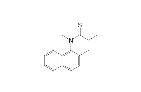 (E)-N-(2-Methyl-1-naphthyl)-N-methylpropanethioamide