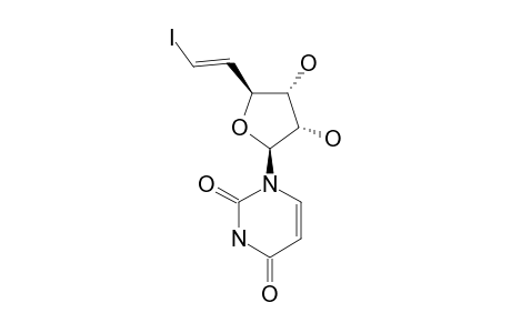 1-[5,6-DIDEOXY-6(E)-IODO-BETA-D-RIBO-HEX-5-ENOFURANOSYL]URACIL