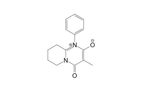 4H-Pyrido[1,2-a]pyrimidinium, 6,7,8,9-tetrahydro-2-hydroxy-3-methyl-4-oxo-1-phenyl-, hydroxide, inner salt
