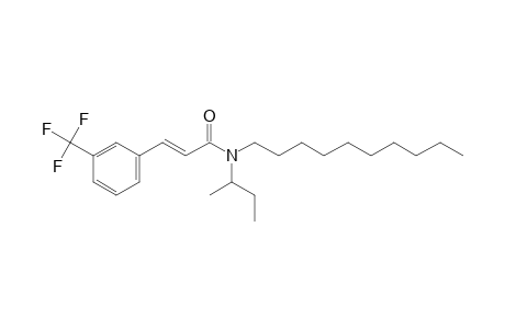 Trans-cinnamamide, 3-trifluoromethyl-N-(2-butyl)-N-decyl-