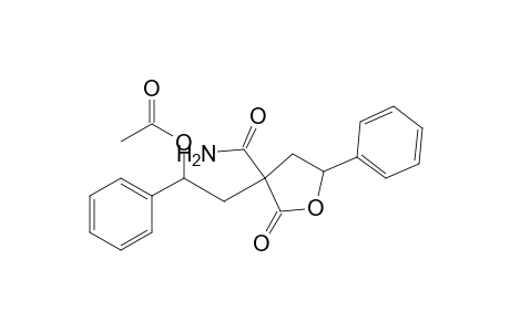 3-Furancarboxamide, 3-[2-(acetyloxy)-2-phenylethyl]tetrahydro-2-oxo-5-phenyl-