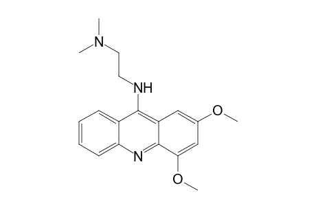 2-[(2,4-dimethoxyacridin-9-yl)amino]ethyl-dimethyl-amine
