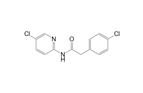 2-(4-chlorophenyl)-N-(5-chloro-2-pyridinyl)acetamide