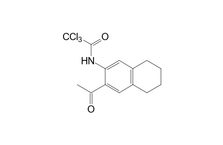 N-(3-acetyl-5,6,7,8-tetrahydro-2-naphthyl)-2,2,2-trichloroacetamide