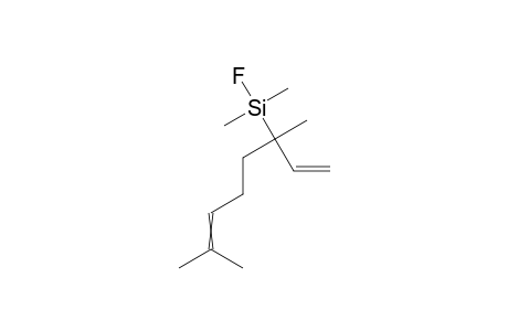 3-(Dimethylfluorosilyl)-3,7-dimethyl-1,6-octadiene
