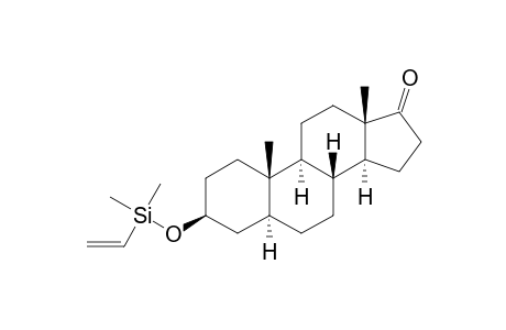 Androstan-17-one, 3-[(ethenyldimethylsilyl)oxy]-, (3.beta.,5.alpha.)-
