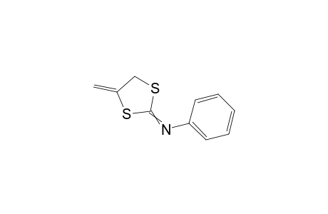 4-Methylidene-N-phenyl-1,3-dithiolan-2-imine