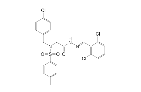 N-(4-chlorobenzyl)-N-{2-[(2E)-2-(2,6-dichlorobenzylidene)hydrazino]-2-oxoethyl}-4-methylbenzenesulfonamide