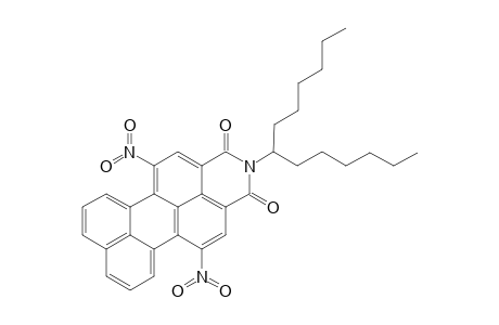 N-[1'-Hexylheptyl]-1,6-dinitroperylene-3,4-dicarboxamide