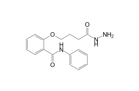 2-[(Hydrazinocarbonyl)propoxy]-N-phenylbenzamide