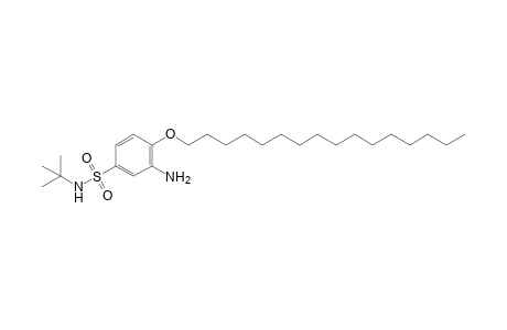 N1-tert-butyl-4-(hexadecyloxy)metanilamide