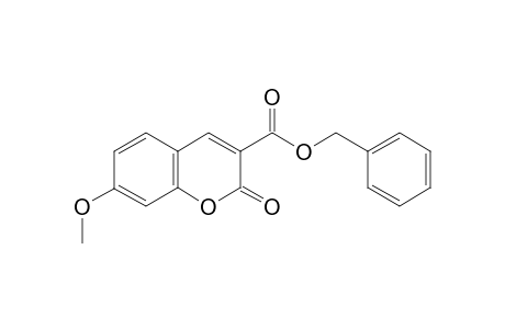 Benzyl 7-methoxy-2-oxo-2H-chromene-3-carboxylate
