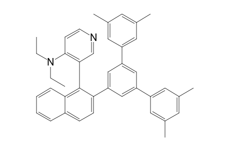 Diethyl{3-[2-(3,5,3'',5"-tetramethyl[1,1';3',1"]terphenyl-5'-yl)naphthalen-1-yl]pyridin-4-yl}amine