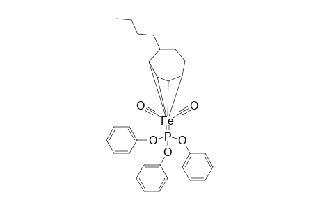 Iron, [(1,2,3,4-.eta.)-5-butyl-1,3-cycloheptadiene]dicarbonyl(triphenyl phosphite-P)-, stereoisomer