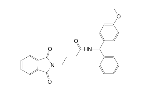 1H-isoindole-2-butanamide, 2,3-dihydro-N-[(4-methoxyphenyl)phenylmethyl]-1,3-dioxo-
