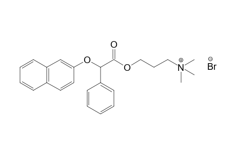 (3-hydroxypropyl)trimethylammonium bromide, [(2-naphthyl)oxy]phenylacetate