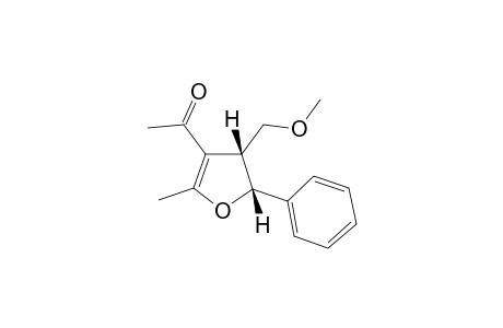 4-Acetyl-3-methoxymethyl-5-methyl-2-phenyl-2,3-dihydrofuran