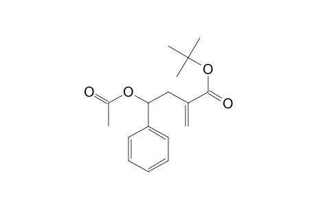 tert-Butyl 2-(2-Acetoxy-2-phenylethyl)-2-propenoate