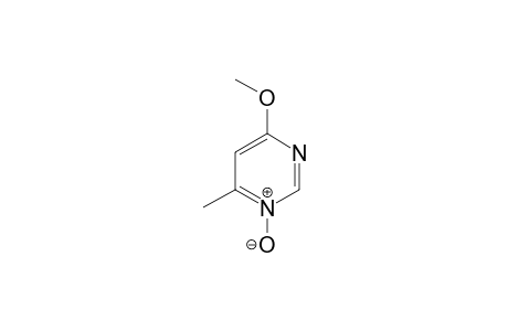 Methyl 6-methyl-1-oxido-4-pyrimidinyl ether