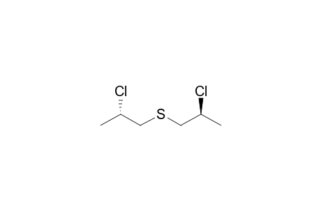 (2S)-2-chloranyl-1-[(2S)-2-chloranylpropyl]sulfanyl-propane