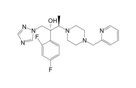 (2R,3R)-2-(2,4-difluorophenyl)-3-(4-((pyridin-2-yl)methyl)piperazin-1-yl)-1-(1H-1,2,4-triazol-1-yl)butan-2-ol