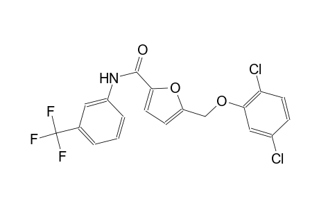 5-[(2,5-dichlorophenoxy)methyl]-N-[3-(trifluoromethyl)phenyl]-2-furamide