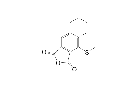 Naphtho[2,3-c]furan-1,3-dione, 5,6,7,8-tetrahydro-4-(methylthio)-