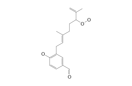 3-(6-XI-HYDROPEROXY-3,7-DIMETHYLOCTA-2,7-DIENYL)-4-HYDROXYBENZALDEHYDE