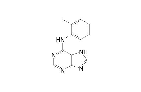 N-(2-methylphenyl)-7H-purin-6-amine