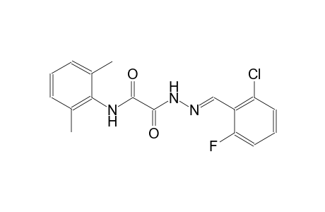 acetic acid, [(2,6-dimethylphenyl)amino]oxo-, 2-[(E)-(2-chloro-6-fluorophenyl)methylidene]hydrazide