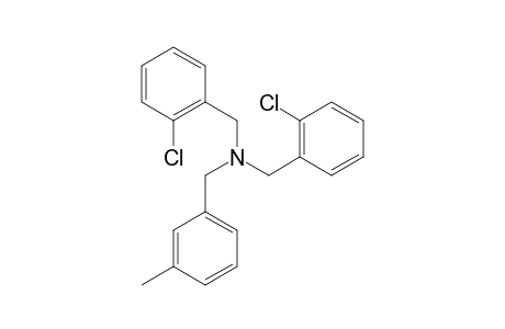 N,N-Bis(2-chlorobenzyl)-(3-methylphenyl)methanamine