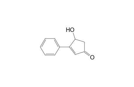 2-Cyclopenten-1-one, 4-hydroxy-3-phenyl-
