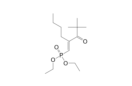 (E)-2-butyl-1-diethoxyphosphoryl-4,4-dimethyl-pent-1-en-3-one