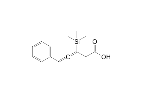 3-Trimethylsilyl-5-phenylpenta-3,4-dienoic acid